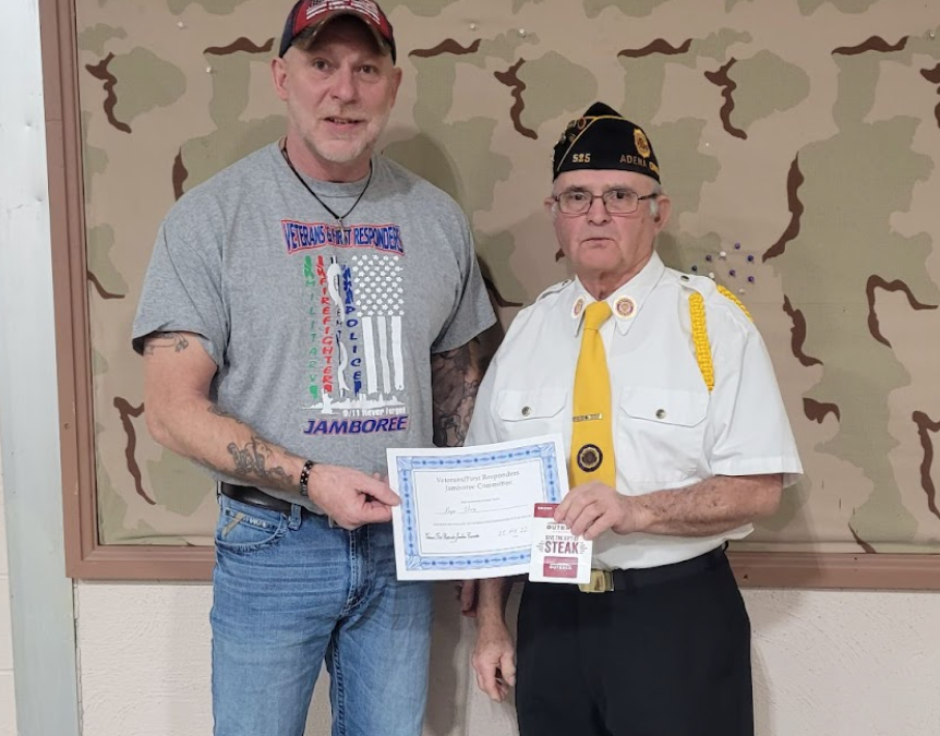 Adena native honored as Veteran of the Month